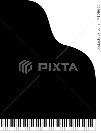 Piano keyboard 1 7106633