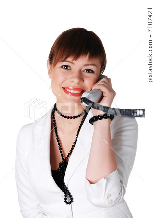 charming brunette business woman charming brunette business woman 7107421