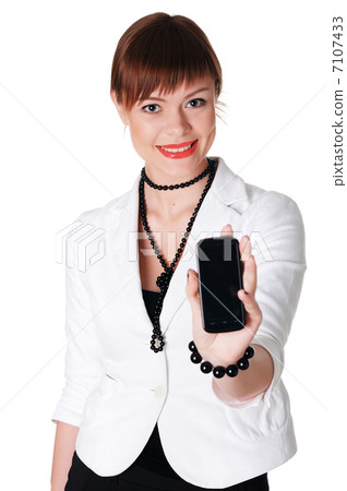 charming brunette business woman 7107433