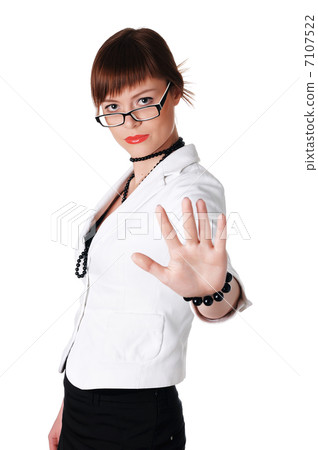charming brunette business woman charming brunette business woman 7107522