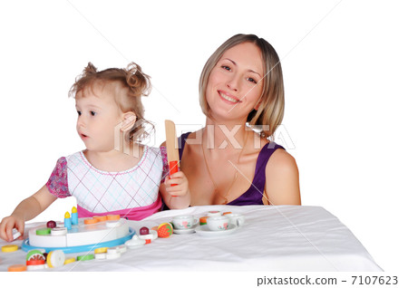 Mom and her daughter Mom and her daughter 7107623
