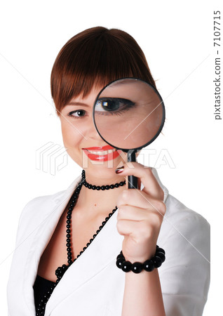 charming brunette business woman charming brunette business woman 7107715