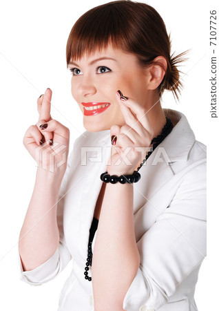 charming brunette business woman charming brunette business woman 7107726