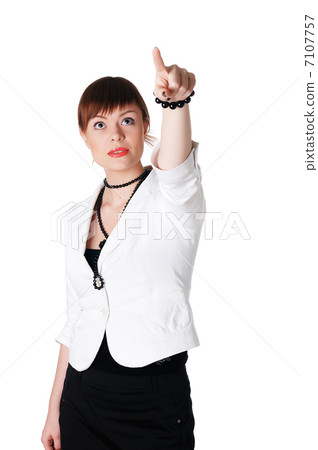 charming brunette business woman charming brunette business woman 7107757