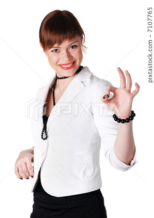 charming brunette business woman charming brunette business woman 7107765