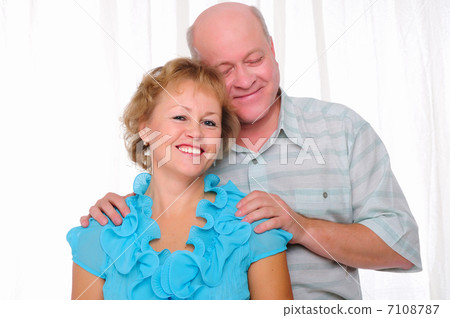 Grandparents together. Elderly couple 7108787