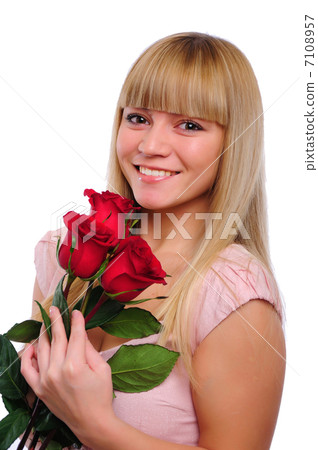 portrait of young charming girl 7108957