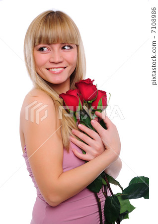 portrait of young charming girl portrait of young charming girl 7108986