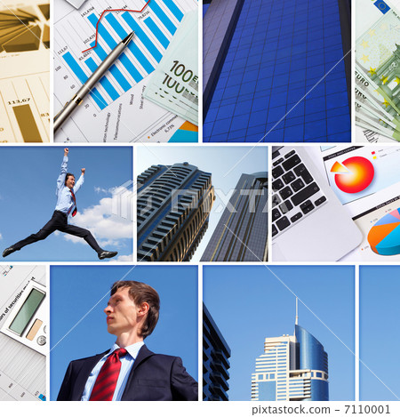 Financial and business charts and graphs 7110001