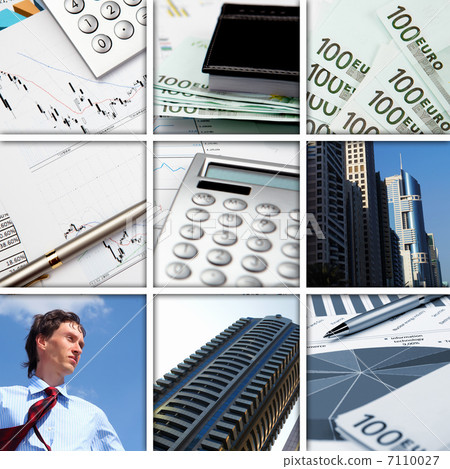 Financial and business charts and graphs Financial and business charts and graphs 7110027