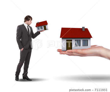 Collage symbolizing the real estate business Collage symbolizing the real estate business 7111931