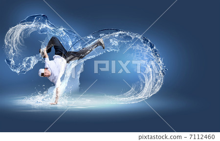 Street dancer in a white shirt Street dancer in a white shirt 7112460