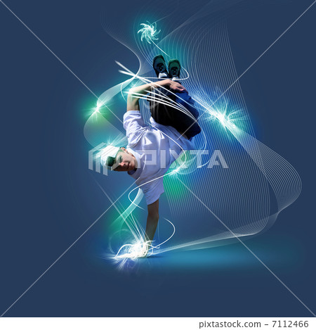 Street dancer in a white shirt Street dancer in a white shirt 7112466