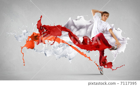 Modern style dancer 7117395