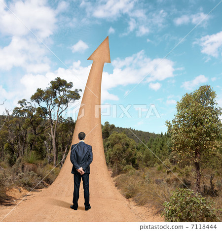Concept of the road to success Concept of the road to success 7118444