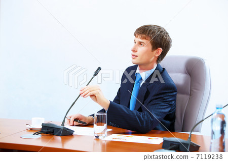 At seminar or conference At seminar or conference 7119238