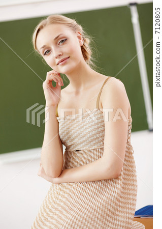 Teacher at school Teacher at school 7120805