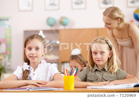 Teacher at school 7120969