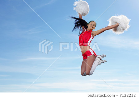 Young female cheerleader 7122232