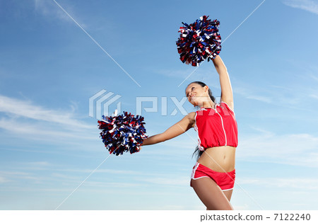 Young female cheerleader 7122240
