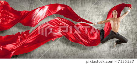 Modern style dancer posing Modern style dancer posing 7125187