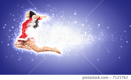 portrait of pretty snowgirl portrait of pretty snowgirl 7125762
