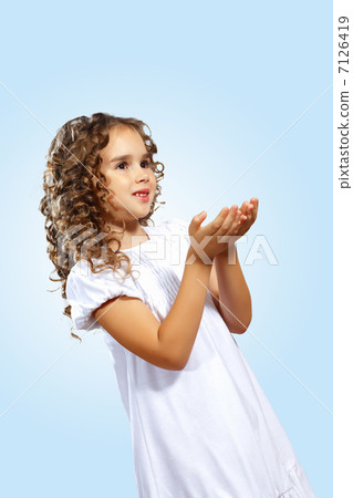 portrait of a cute little girl portrait of a cute little girl 7126419