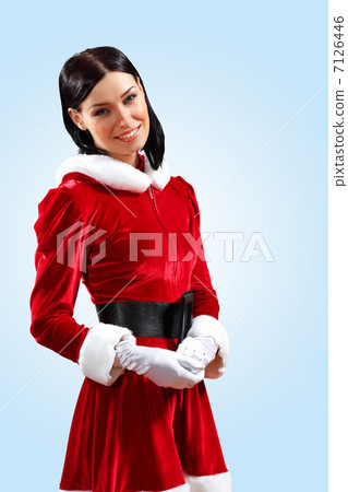 pretty santa girl pretty santa girl 7126446