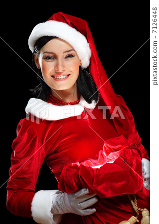 pretty santa girl pretty santa girl 7126448