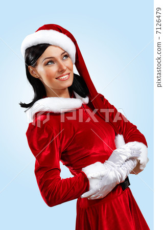 pretty santa girl pretty santa girl 7126479