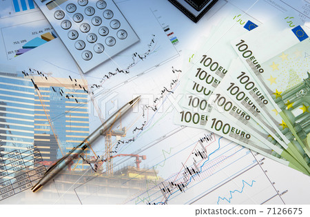 Financial and business charts and graphs Financial and business charts and graphs 7126675