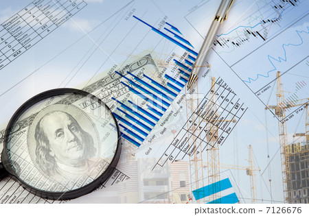 Financial and business charts and graphs Financial and business charts and graphs 7126676