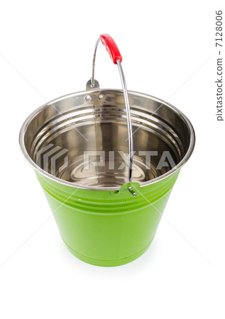 Bucket isolted on the white background Bucket isolted on the white background 7128006