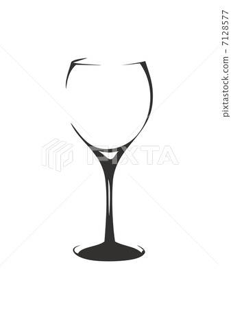 wine glass - Stock Illustration [7128577] - PIXTA