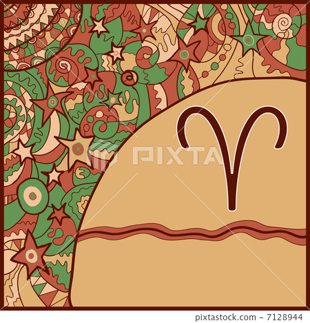 Zodiac Icon Design Aries Zodiac Icon Design Aries 7128944