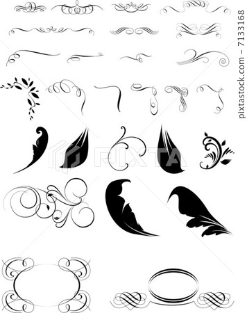Decorative curve 7133168