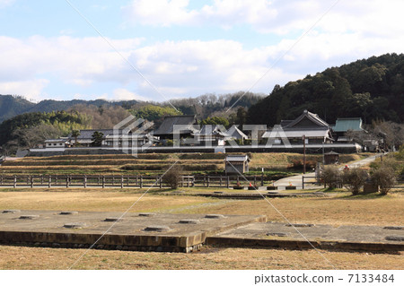 明日香，歷史遺址“川原寺”，“Tachiberaji” 7133484