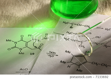 Green chemistry with reaction formula Green chemistry with reaction formula 7133692