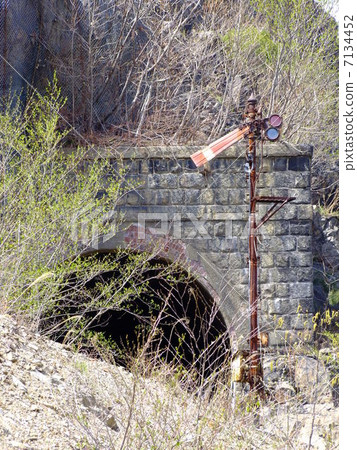 Ashio Copper Mountain Motoyama Smelter Inclination Line Trace 7134452