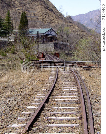 Ashio銅山Motoyama冶煉廠傾斜線追踪 7134460