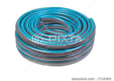 hose for watering isolated on a white background 7134903