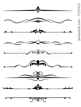 Borders and monograms 7135433