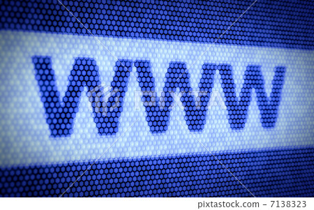 WWW concept 7138323