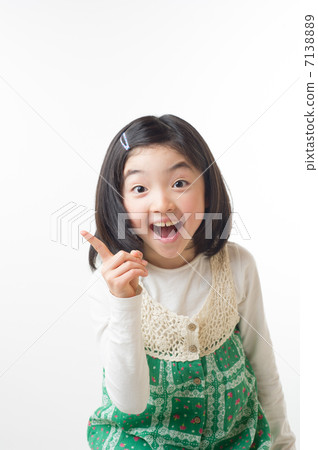 White Back and a Girl 7138889