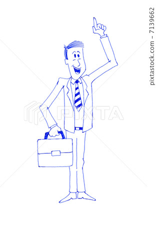 Enthusiastic businessman Enthusiastic businessman 7139662