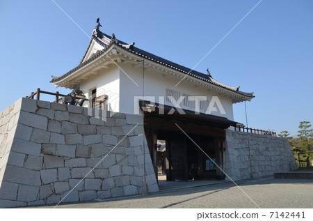 Ako castle Honmaru gate Ako castle Honmaru gate 7142441