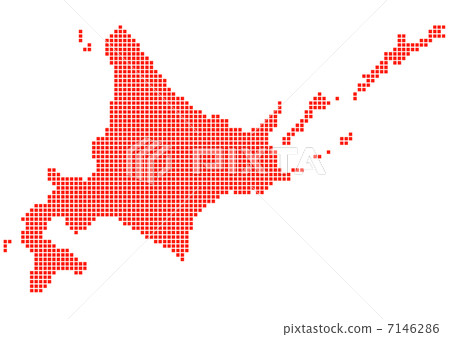 北海道地圖(白背) 北海道地圖(白背) 7146286