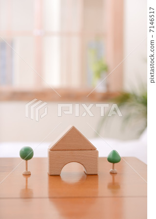 Indoor building blocks house 7146517