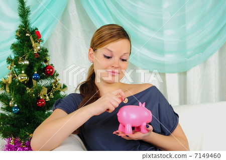 Pregnant girl make a wish 7149460