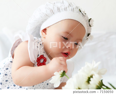infant baby in a hat infant baby in a hat 7150050